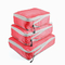 Bolso del viaje de la ejecución de Packing Cubes Bag del organizador del equipaje del viaje del zapato para los artículos de tocador los 40x30x4cm