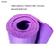estera de la yoga de la aptitud de 1 pulgada yoga negra azul Mat Material Foam de 36 de x 84 Nbr 10m m 20m m